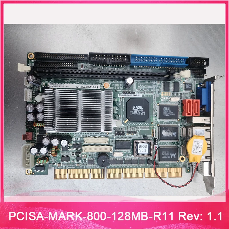 For IEI industrial control motherboard 20006-000545-RS PCISA-MARK-800-128MB-R11 Rev: 1.1