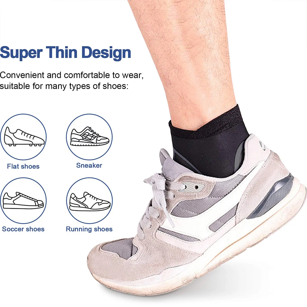 1PC Sport Ankle Support Elastic High Protect Ankle Stabilizer Tendon Pain Relief Foot Sprain Running Basketball Ankle Brace