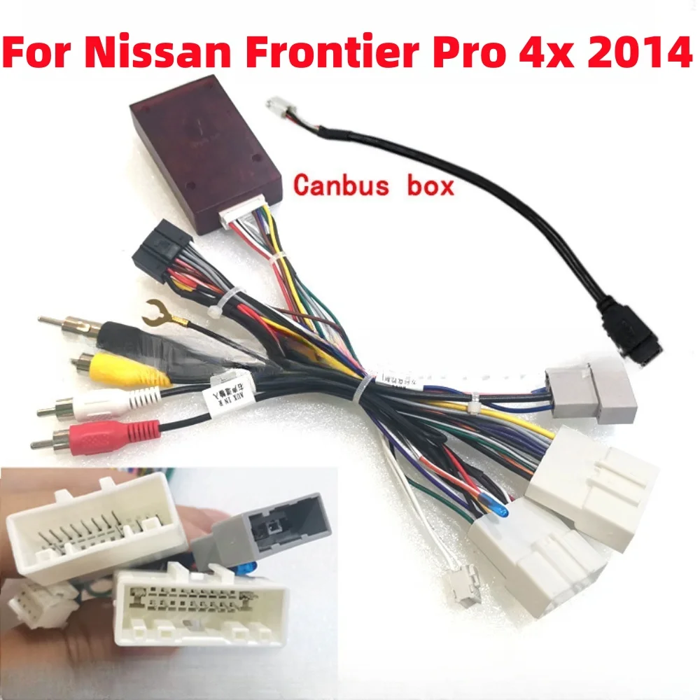 Caja Canbus NS-SS-04A para Nissan Frontier Pro 4X/NP300/Juke/Marque/Micra/Qashqai J10/Navara/Xtrail T32/Pulsar C13 Radio Android