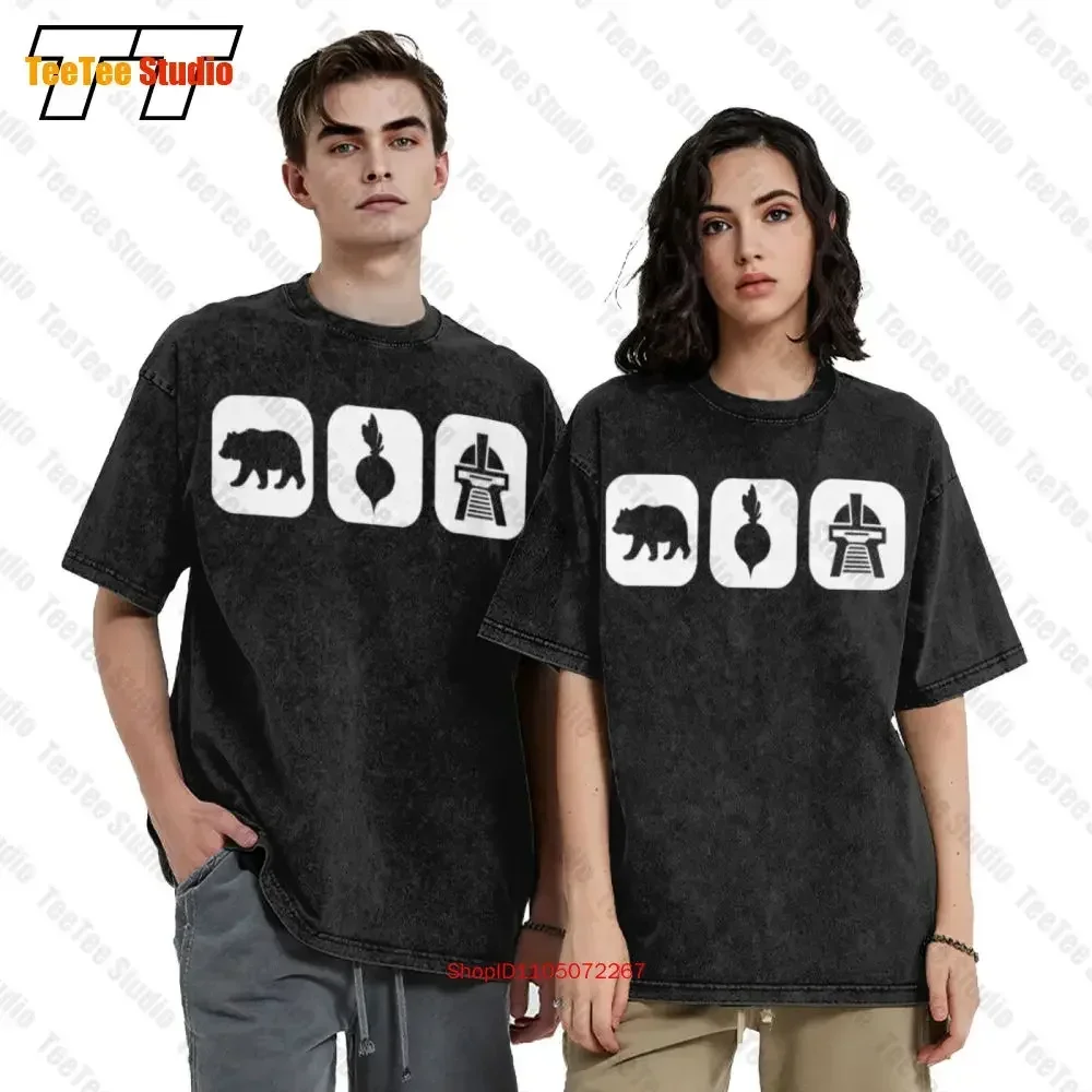 Bears Beets Battlestar Galactica V2 Vintage Oversized T-Shirt 15V2
