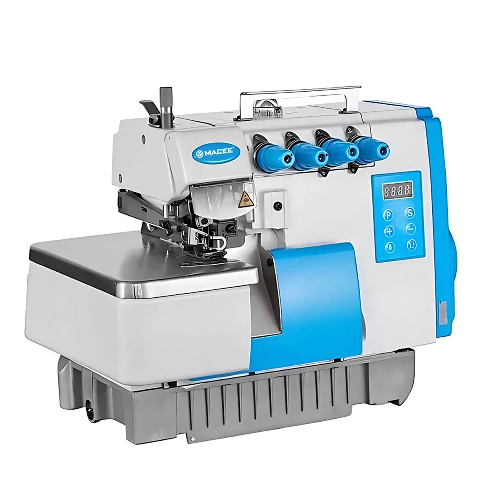 Head only MC 747DS industrial 4 thread fully automatic all in one overlock sewing machines