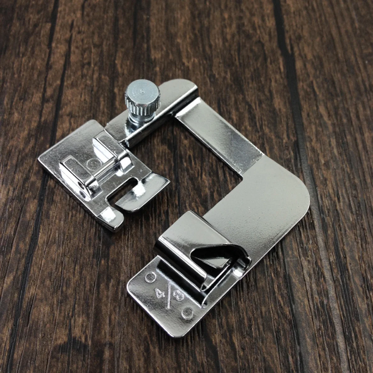 

3 pcs Rolled Presser Foot Set 4/8'' 6/8'' 8/8'' Sewing Machine Metal Presser Feet For Low Sewing Machines Durable Hemming Foot