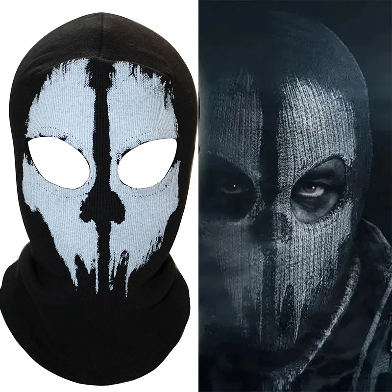 (Expédition rapide) COD plus récent 100%coton cagoule capuche masques complets pour fantômes crâne vélo Ski capuche masque deSki