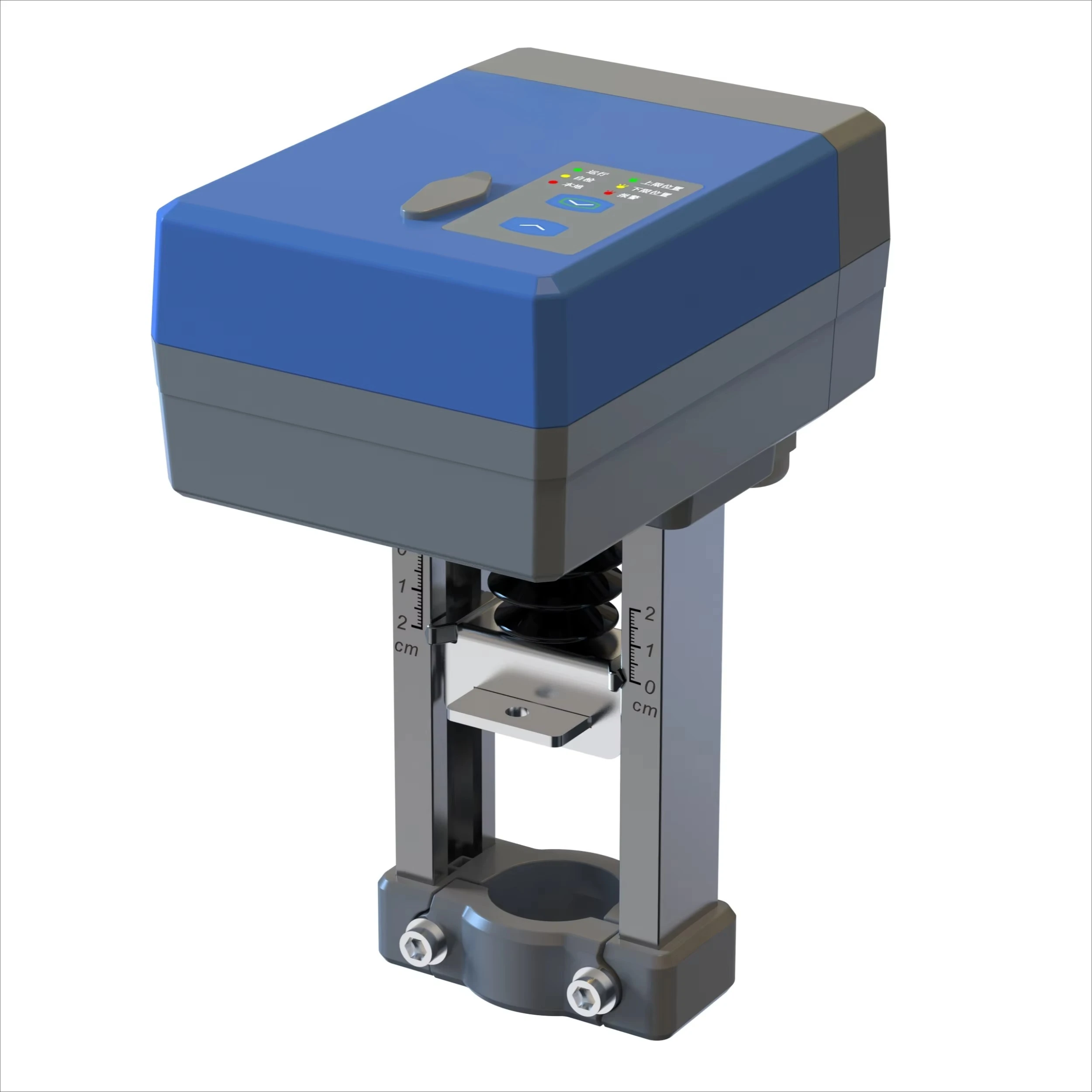 Globe valve actuator for the control of  hvac system
