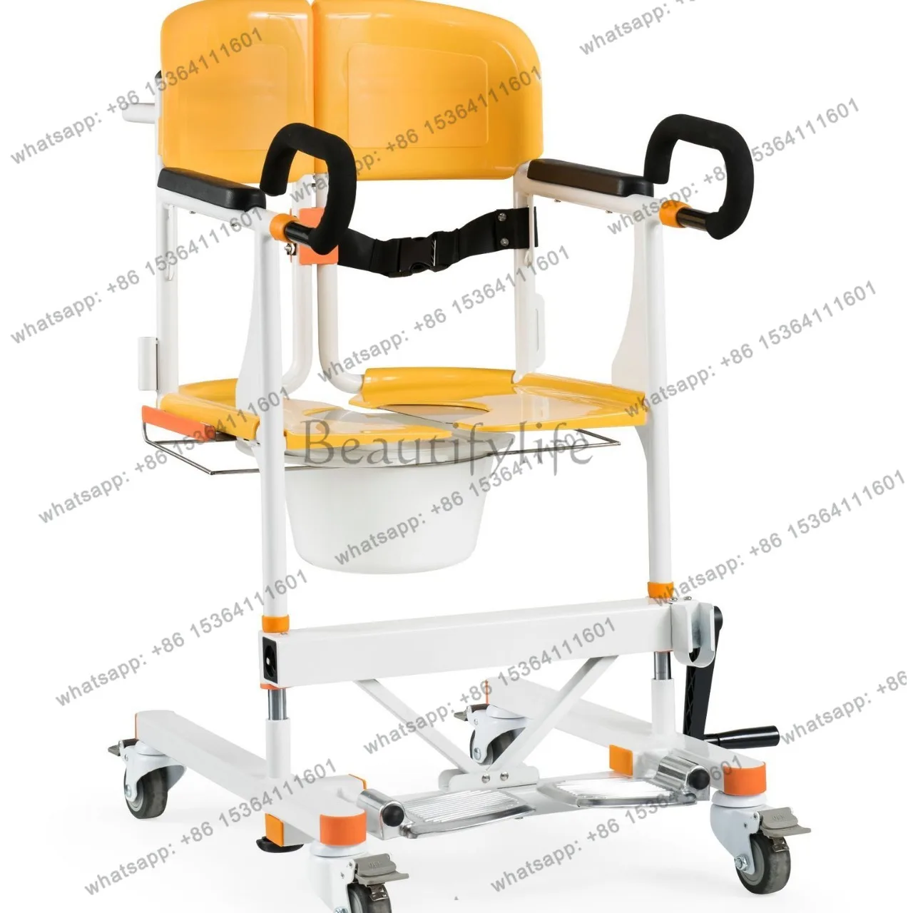 Lifting machine Household elderly transfer device Lifting and shifting bath toilet chair