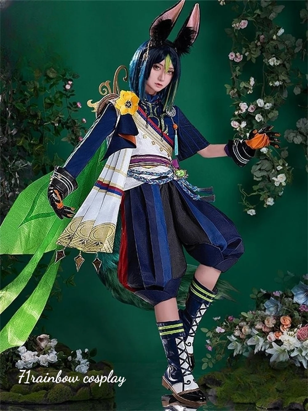 

Tignari Косплей Игра Genshin Impact Tignari Косплей Костюм Женская Рождественская Униформа Наборы Обувь Парик Genshin Impact Cospaly