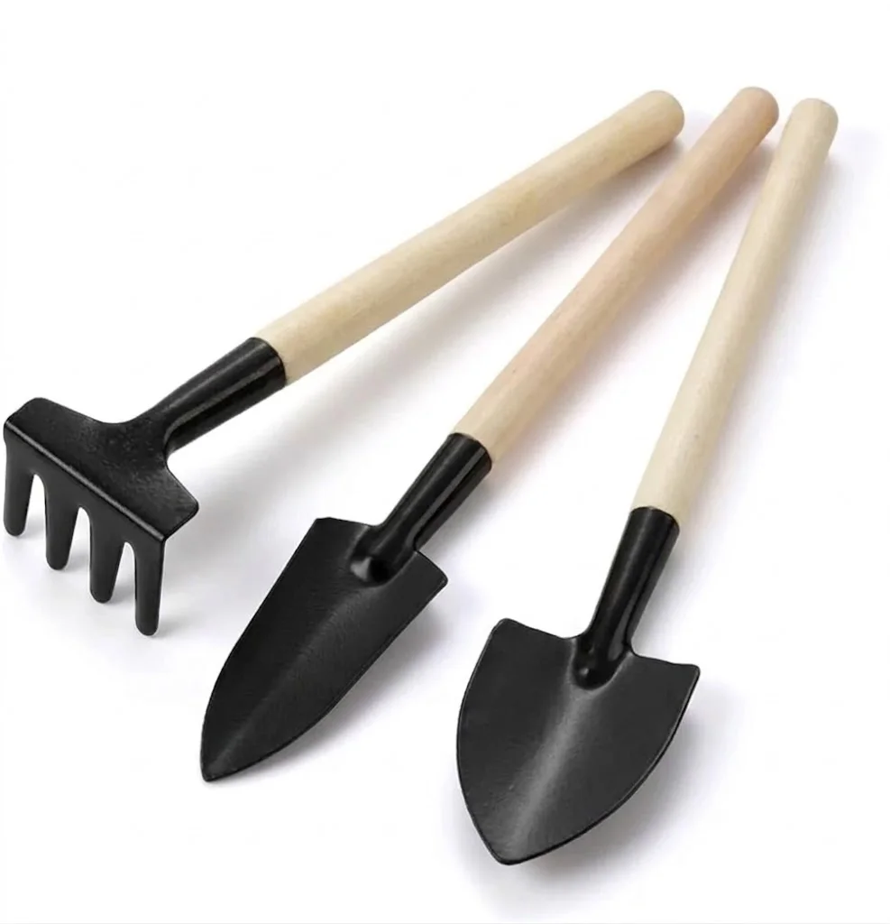 Flowers Potted Plant Planting Kit 1set Mini Gardening Tools Miniature Planting Kit Gardening Supplies Creative Play