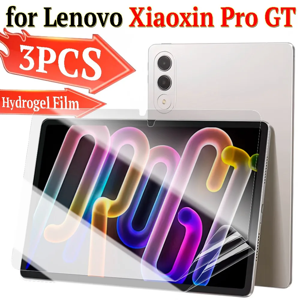 

1-3Pcs Full Cover HD Clear Hydrogel Film for Lenovo Xiaoxin Pro GT Anti Scratch Soft Screen Protectors for Lenovo Xiaoxin Pro GT