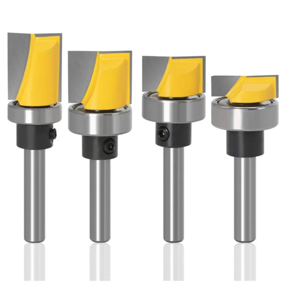 Woodworking Grooving Tool Flush Trim Router Bit For Hardwood Processing Smooth Cutting Performance Wear Resistant Material