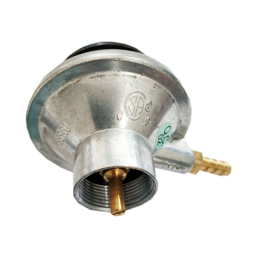 North America One Pound Propane Tank Adjustable Regulator Inlet Pressure Reducing Valve with 1/4
