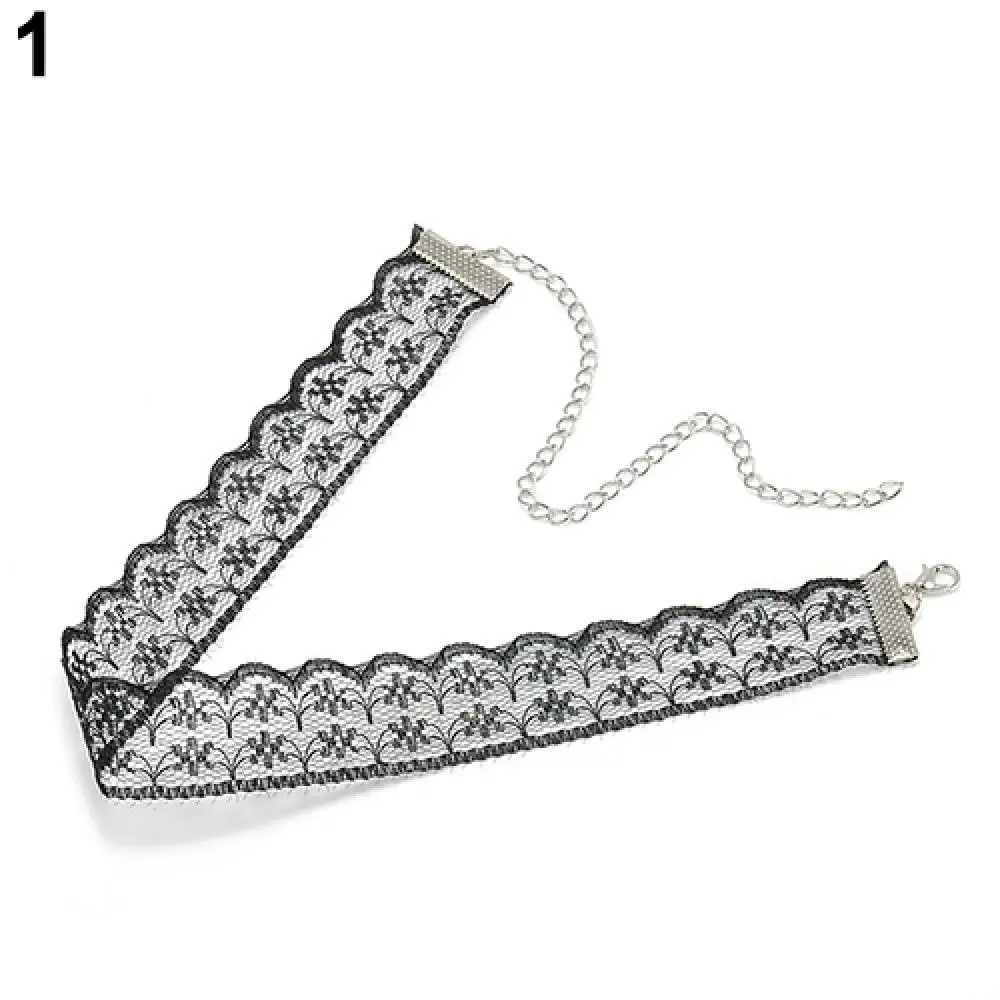 여성 선물 고딕 펑크 레트로 보호미안 레이스 칼라 초커, 매력적인 목걸이, 주얼리 코스프레