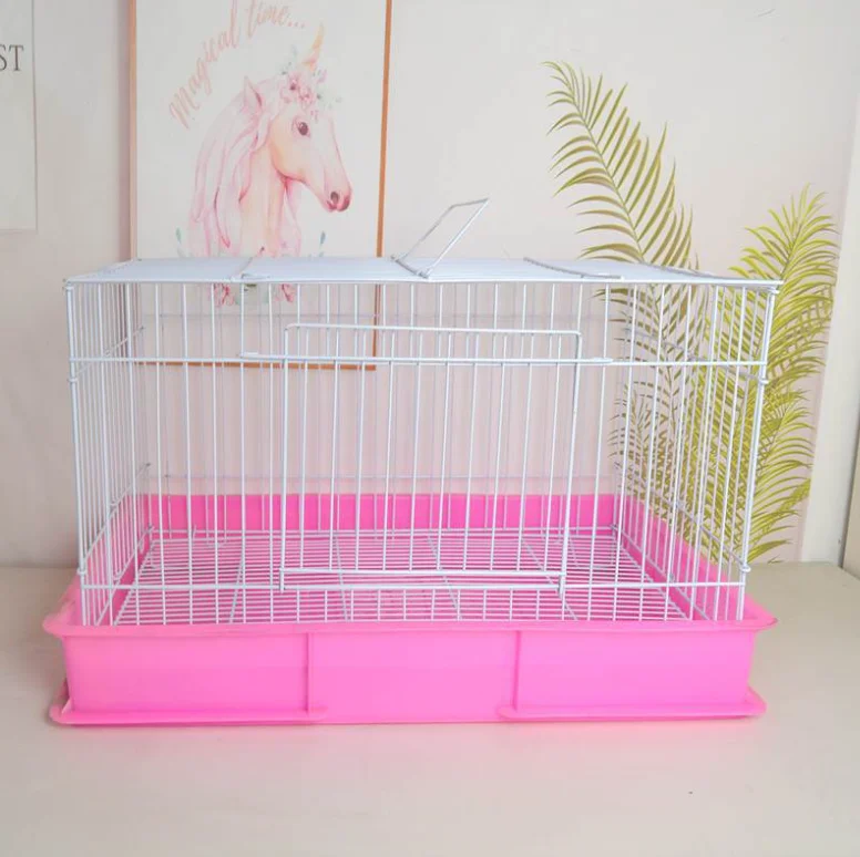 Factory Direct Sales Rectangular Metal Wire Rabbit Cage