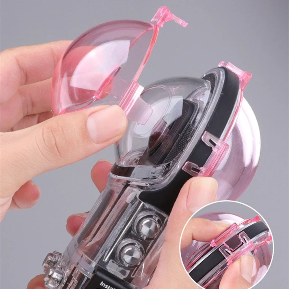 AD41-مرشح الغوص لحقيبة الغوص Insta360 X3، تصحيح الألوان في الغوص والغطس ومقاطع فيديو الصور تحت الماء،