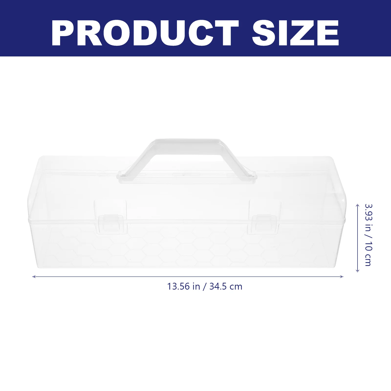 Stift Fall Lagerung Halter Verdicken Handheld Werkzeug Organizer Tragbare Boxen Klar Container Student