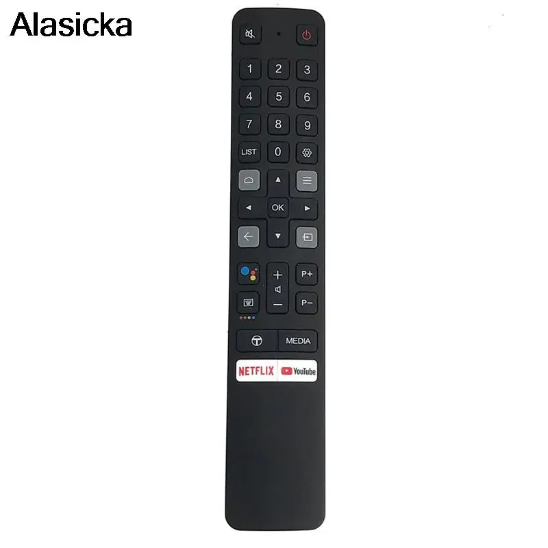 Télécommande sans voix pour TCL, Android 4K LED Smart TV, RC901V FMR1, 43P725, 65C728, 50P728, L32Sfruit65C828