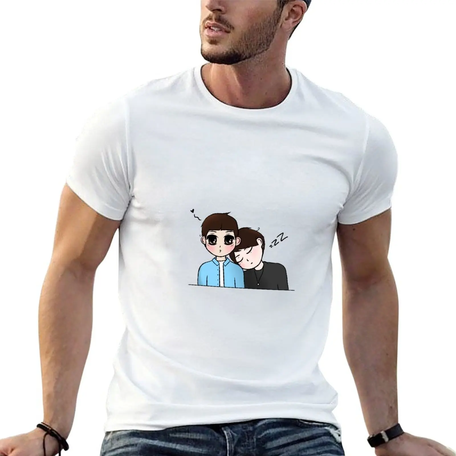 

We Best Love - Gao Shi De and Zhou Shu Yi T-Shirt man t shirt luxury man t shirts for men casual T-Shirt