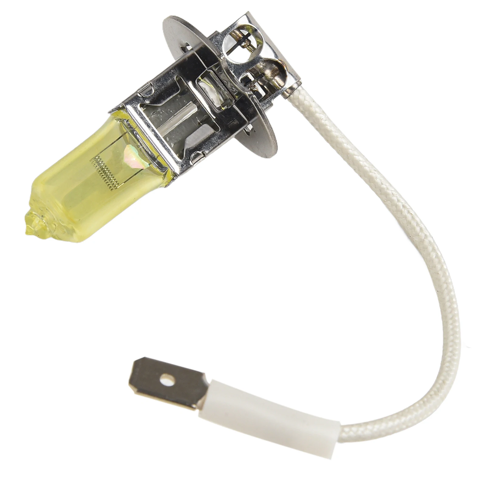 

2PCS H3 Amber Xenon Yellow 100W Halogen Car Front Fog Light Headlight Bulbs Car Headlight Lamp Car Light Source Accessories 1