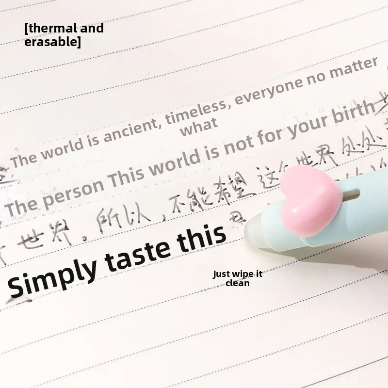 قابل للسحب قابل للمسح حبر جل القلم الصحافة نوع قلم محايد اللون قبضة مريحة الكتابة السلس للمدرسة مكتب طالب القرطاسية