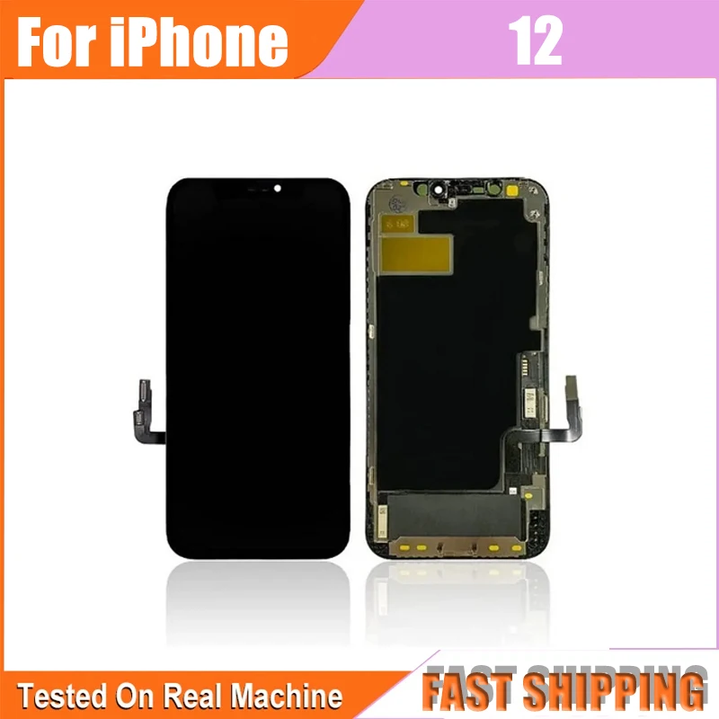 

incell LCD for iPhone 12 12 Pro Display Screen With 3D Touch Digitizer Assembly No Dead Pixel Replacement