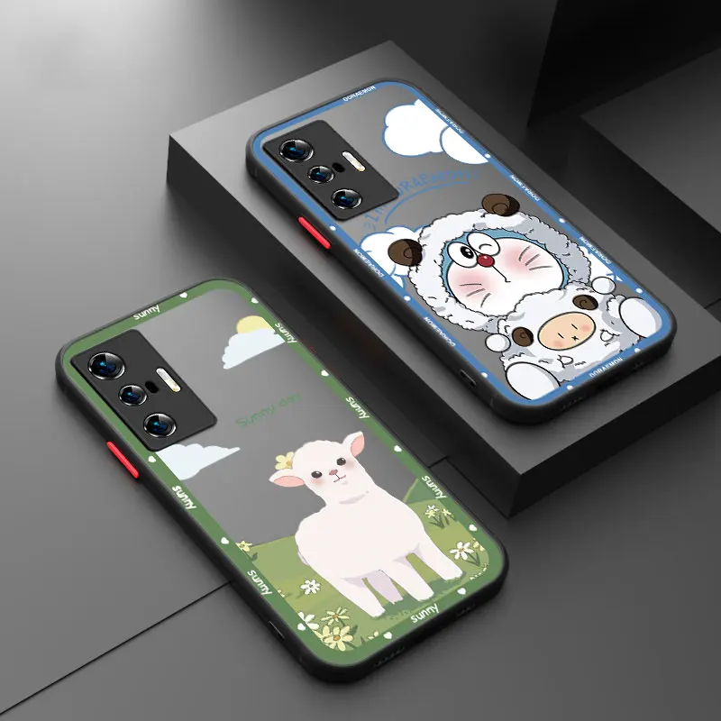 Grassland Sheep Phone Case For Vivo X70 Pro Y02 Y15 Y22 Y76 S Y16 Y17 Y20 Y21 Y27 Y35 Y50 Y72 Y75 Y77 Y78 Y85 Y91 Y93