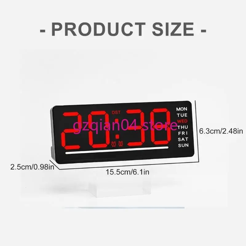 N7MD Multi -Feature -LED -Uhr mit einfachem Display für Studenten und Profi