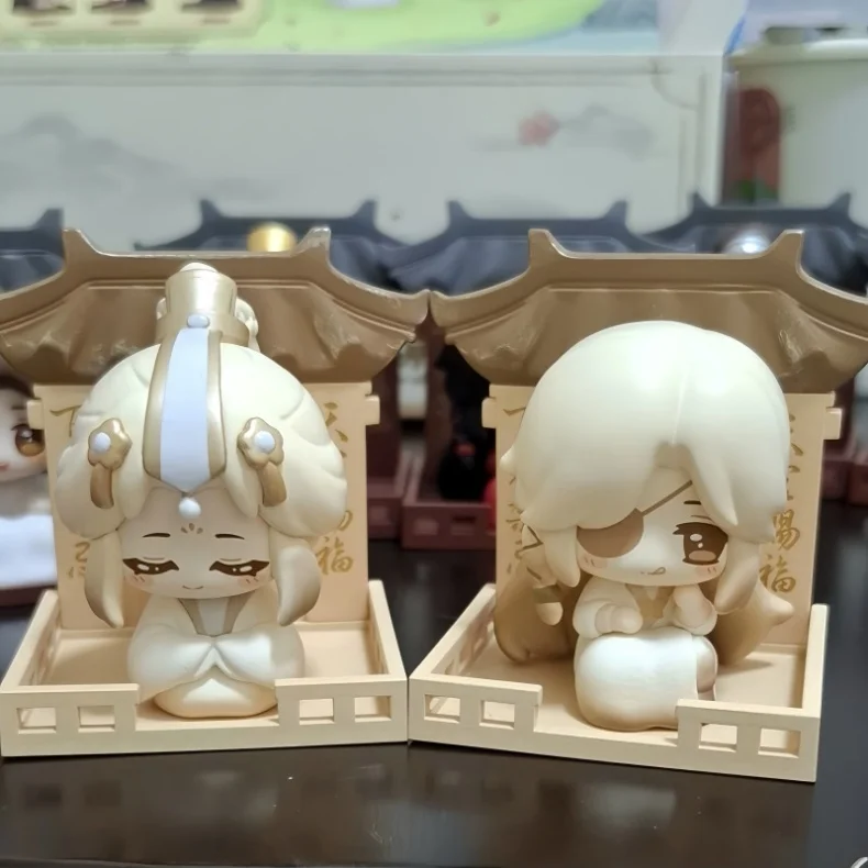 Echte Heaven Official's Blessing Squatting Blind Box Magnetische Anime-Figur Kühlschrankmagnet Xie Lian Hua Cheng Halloween-Geschenk Spielzeug – Detail 2