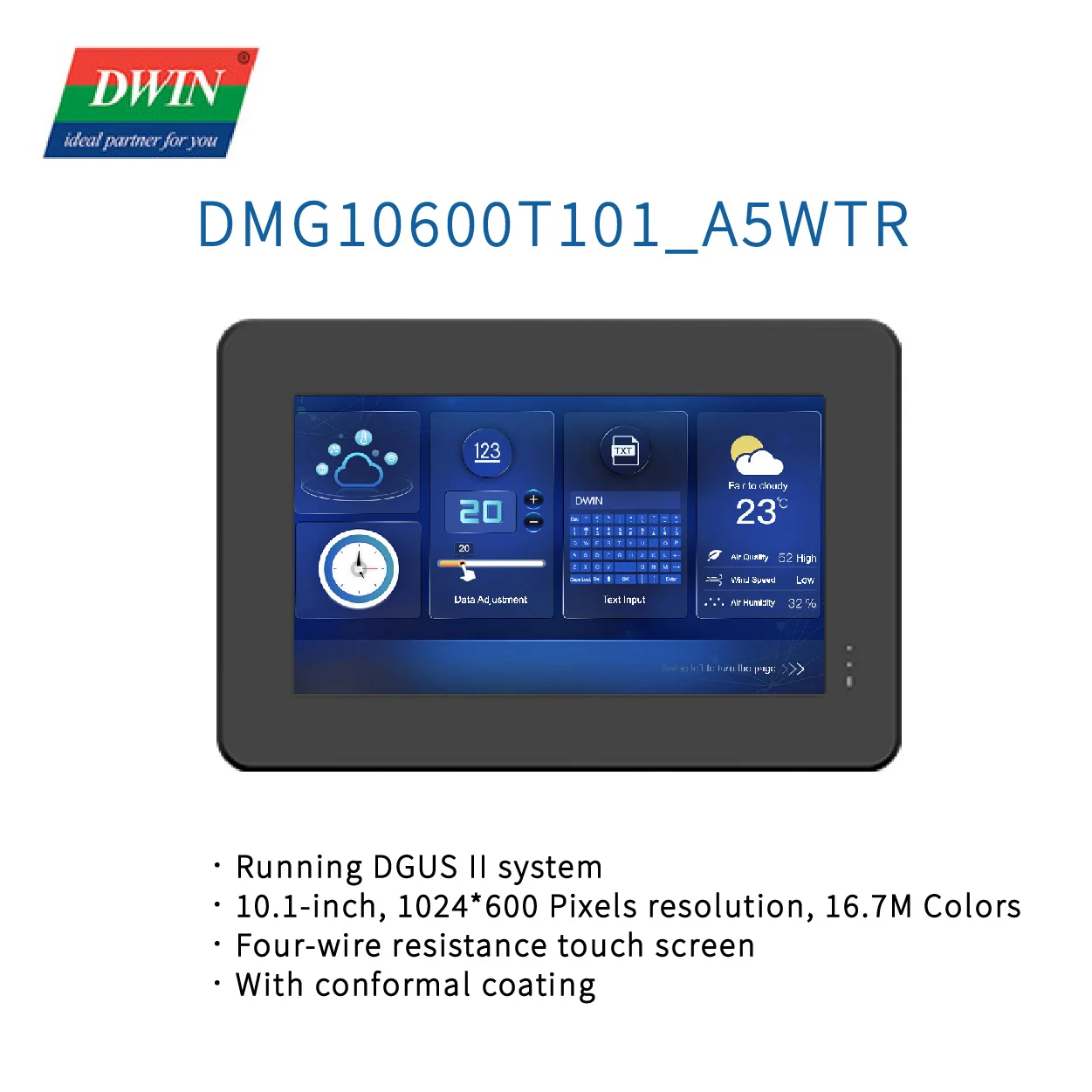 Variant: Resistive touch