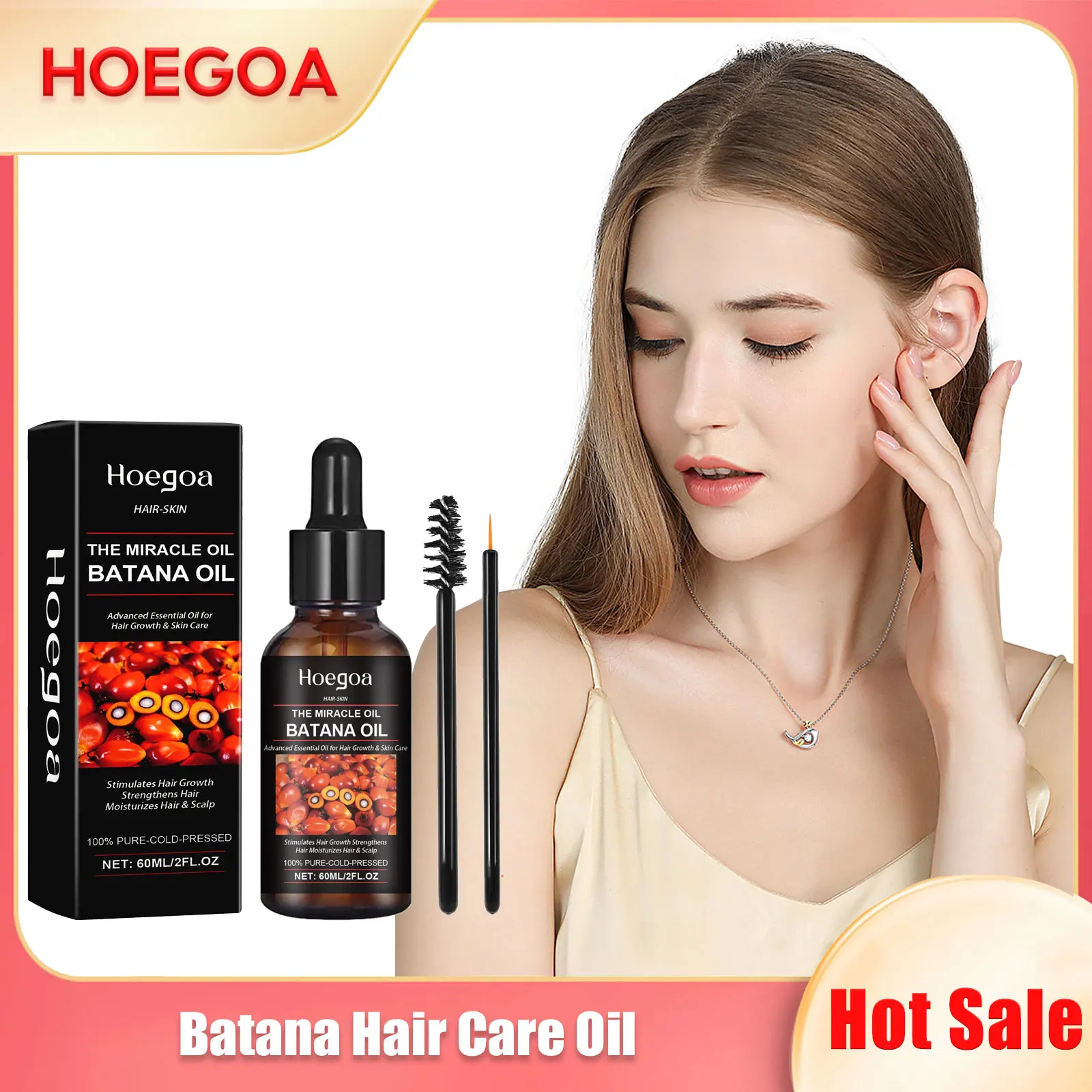 

Batana Hair Care Oil Prevent Loss Deeply Nourishing Repair Curly Keep Shine Reduce Damaged Improve Dry Hair Growth Essential Oil