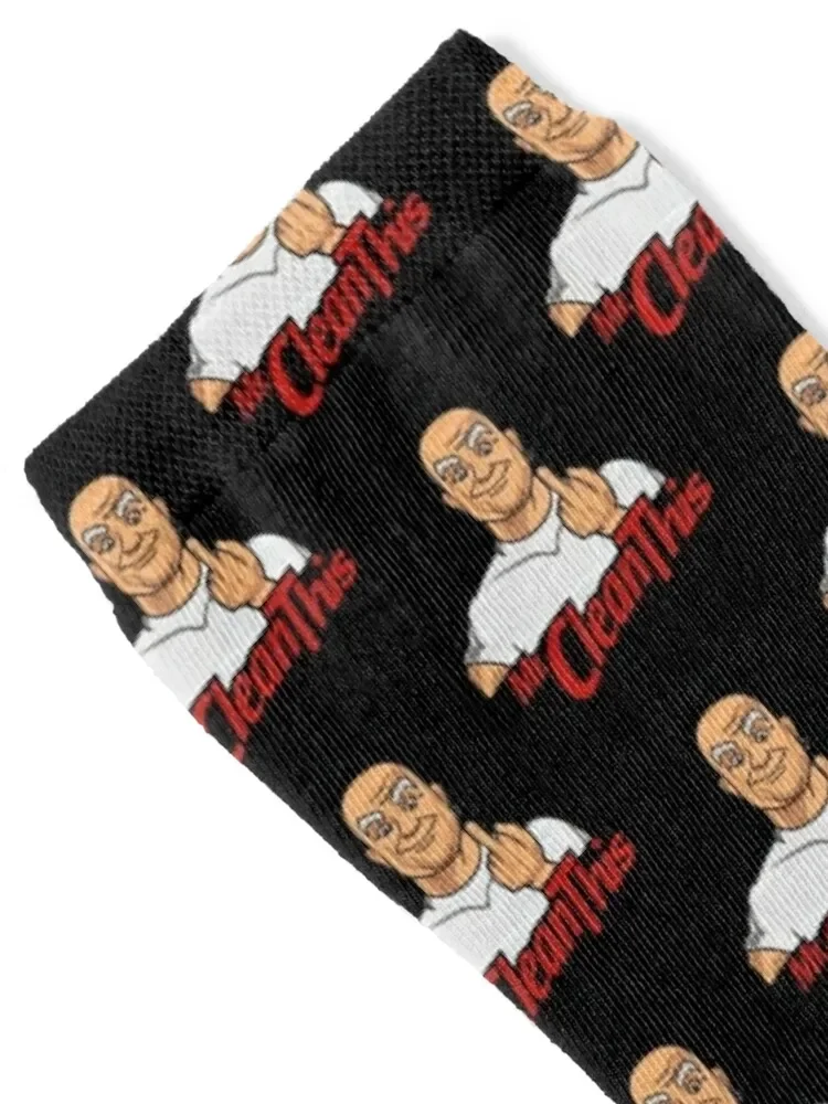 Mr Clean This Socks winter cotton cycling funny gifts Socks Female Men's