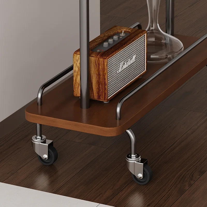 이동식 수납 트롤리, 레트로 소파 사이드 테이블, 랙
