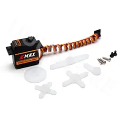 Servo digitale originale EMAX ES09MD in metallo 14.8g Servo impermeabile con ingranaggi per accessori per aeroplani per barche per elicotteri per auto RC