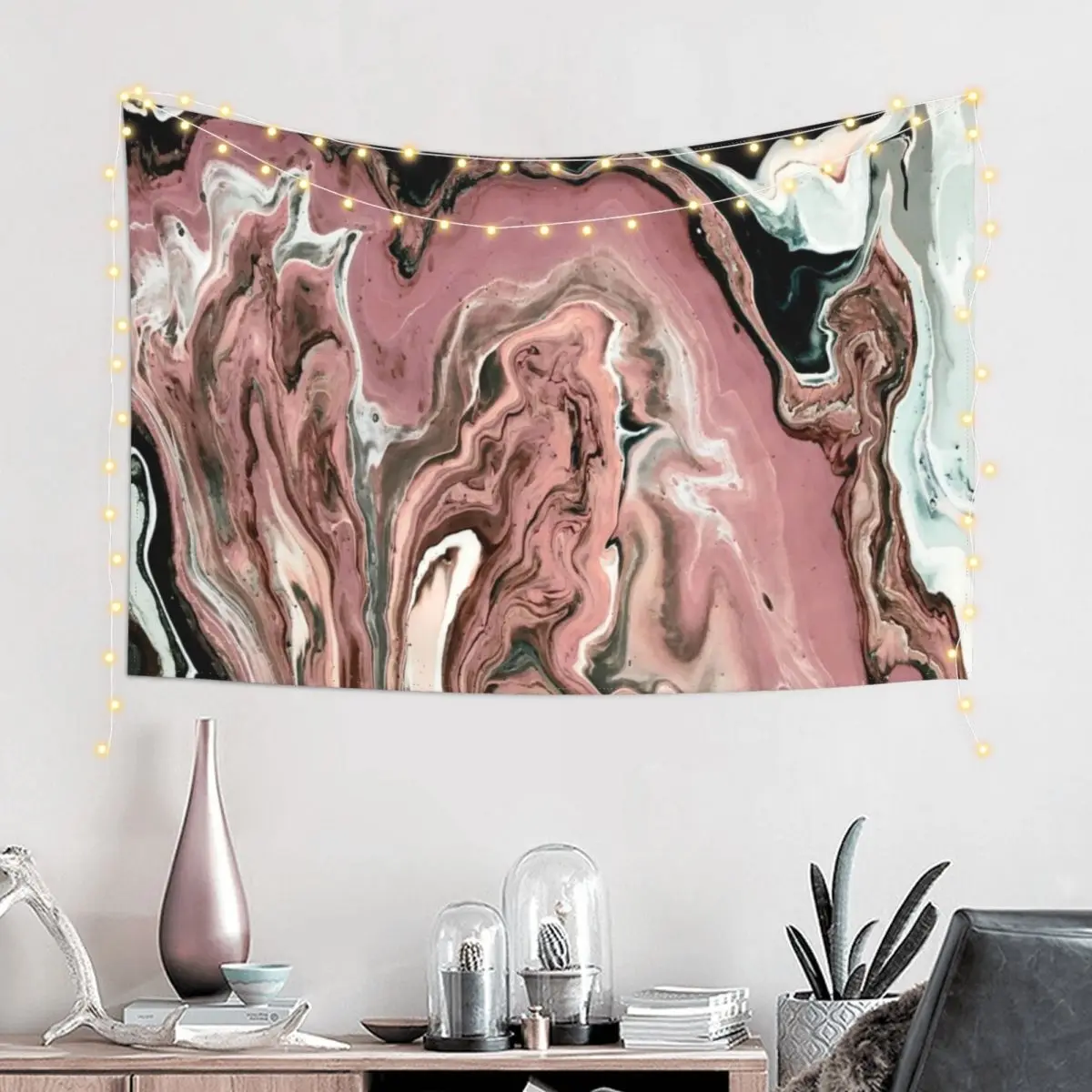 

Rose Marble  1  Tapestry House Decoration Room Decorator Funny Wall Deco Tapestry