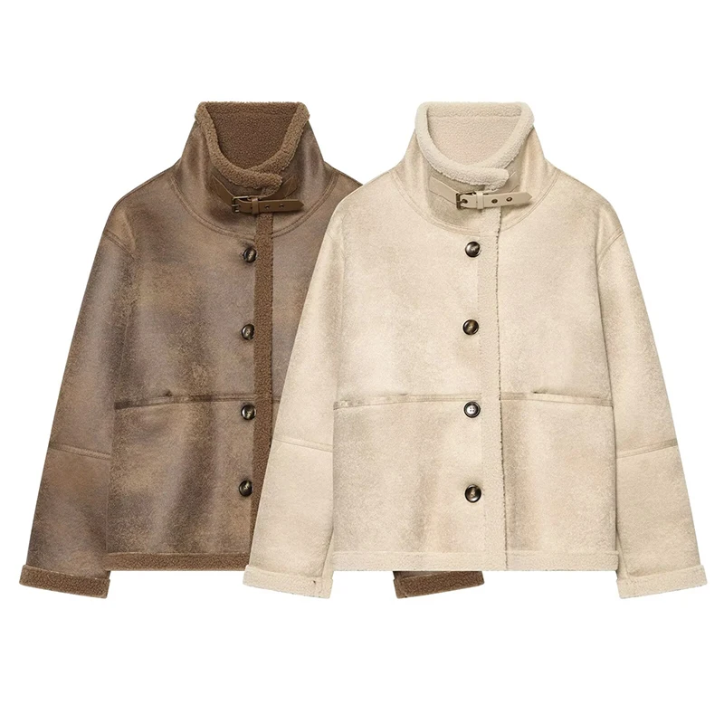 Winter New Women's Coats Jackets 2026 New Fashion Loose Thick Warm Jacket Women's Chic Youth Street Outdoor Travel Coats Blouse