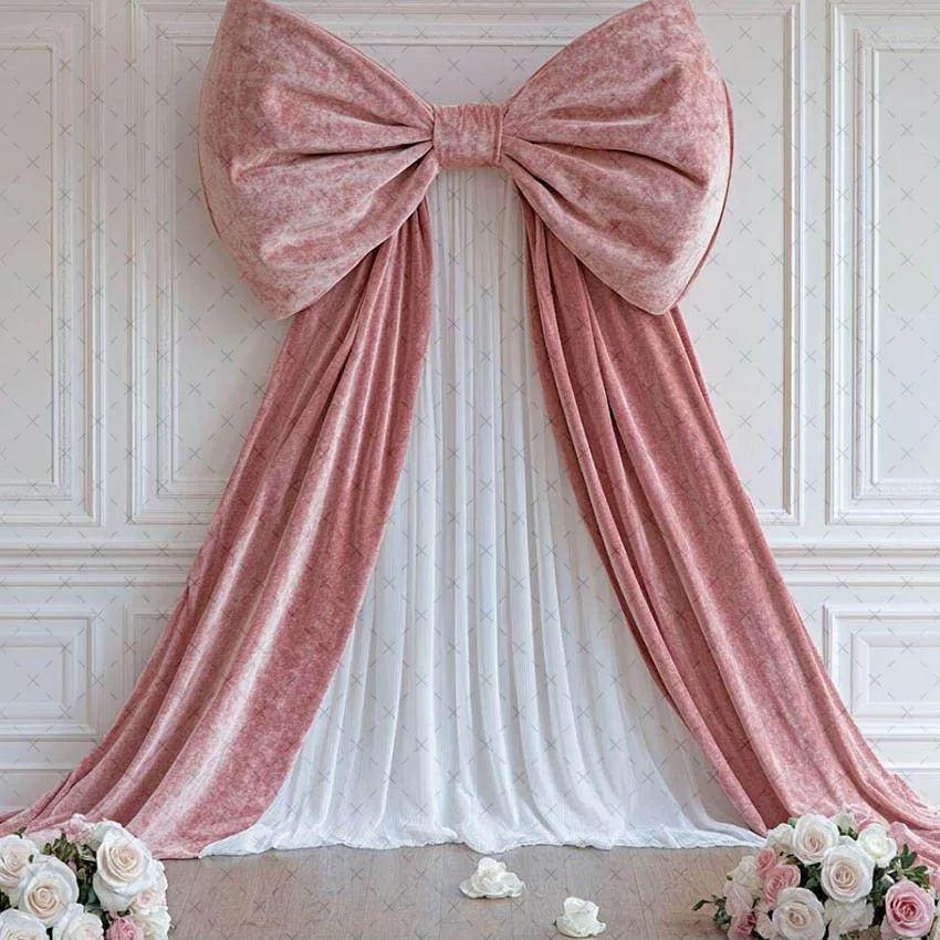 Фон для фотосъемки Mehofond, гигантский элегантный красный бант для взрослых, день рождения, свадьба, искусство для беременных, портретный декор, фон для фотостудии