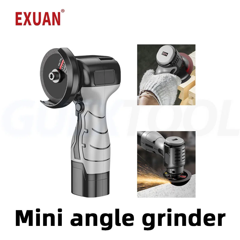 

Electric Angle Grinder 16.8V Small Portable High-performance Handheld Seam Cleaning And Polishing Machine Tool for Cutting Wood