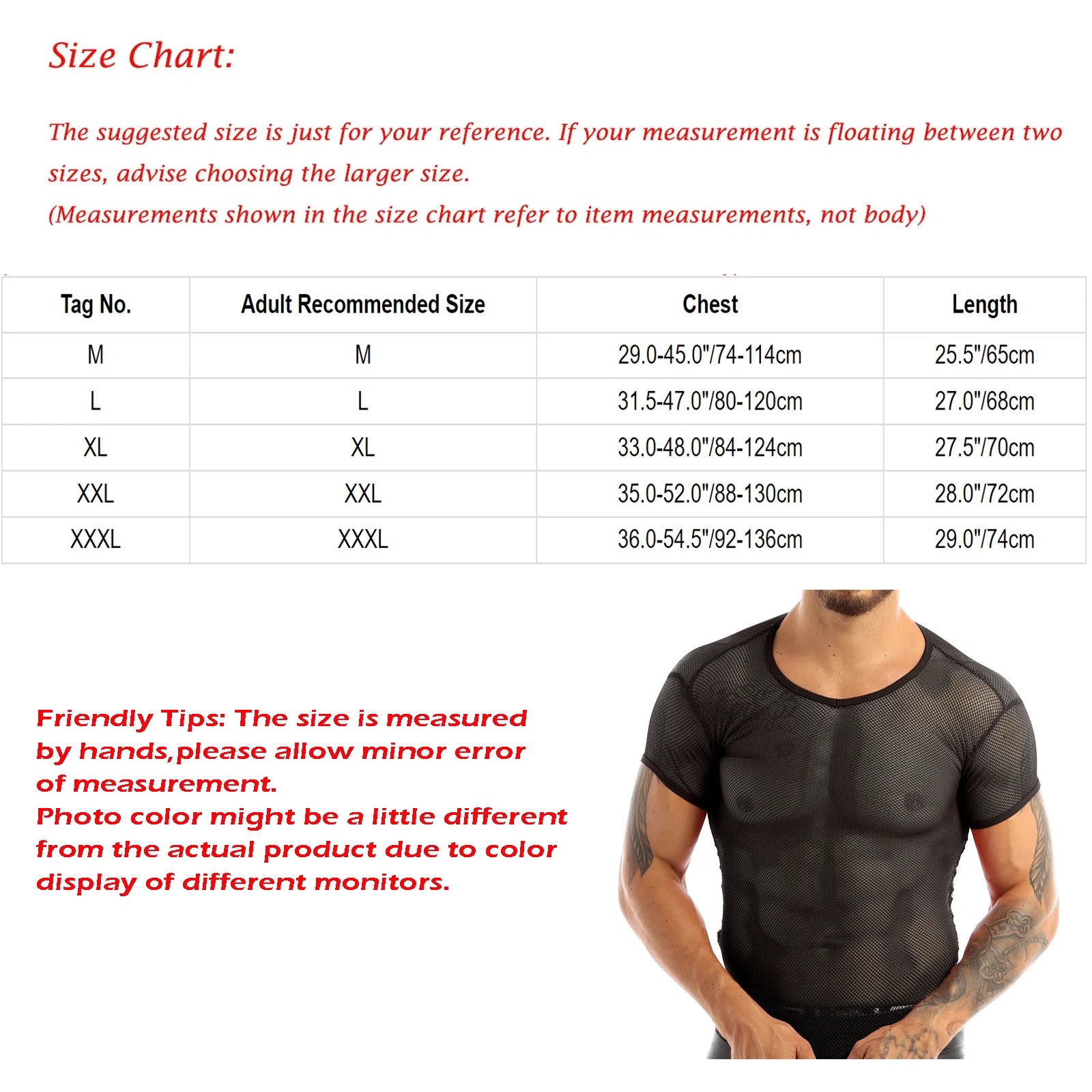 YiZYiF Sexy Mens Mesh Clubwear T Shirts Super Soft Mesh Undershirt See-Through Breathable Men T-Shirt Sexy Tops Dance Wear