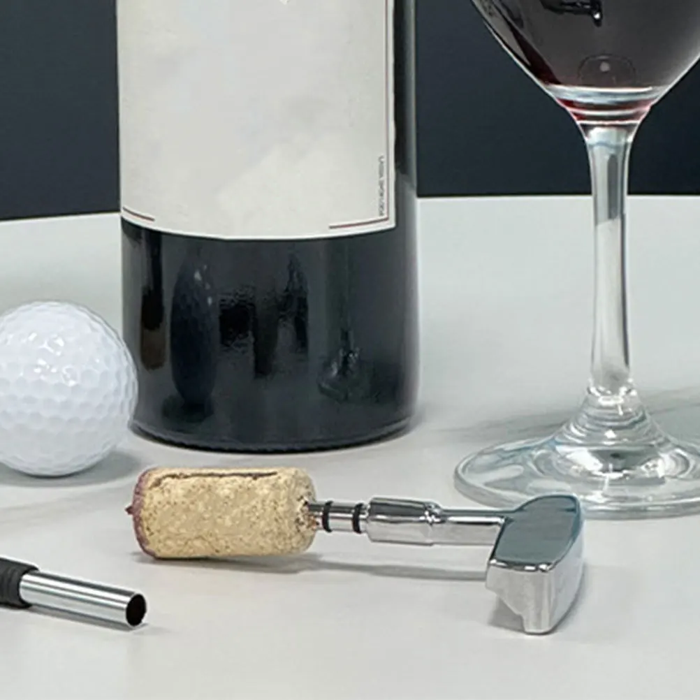 

Ergonomic Zinc Alloy Wine Opener with Bottle Cap Remover for Beer Soda Portable Kitchen Bar Drinking Accessory