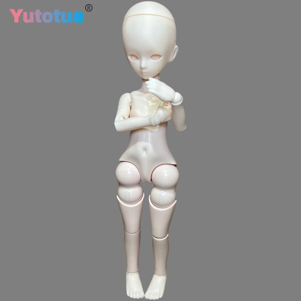 ตุ๊กตาข้อต่อแบบกลไก YUTOTUE 1/6 ขนาด 28 ซม. ตัวเปลือยไม่มีหน้า ไม่มีเครื่องสำอาง ของเล่น DIY