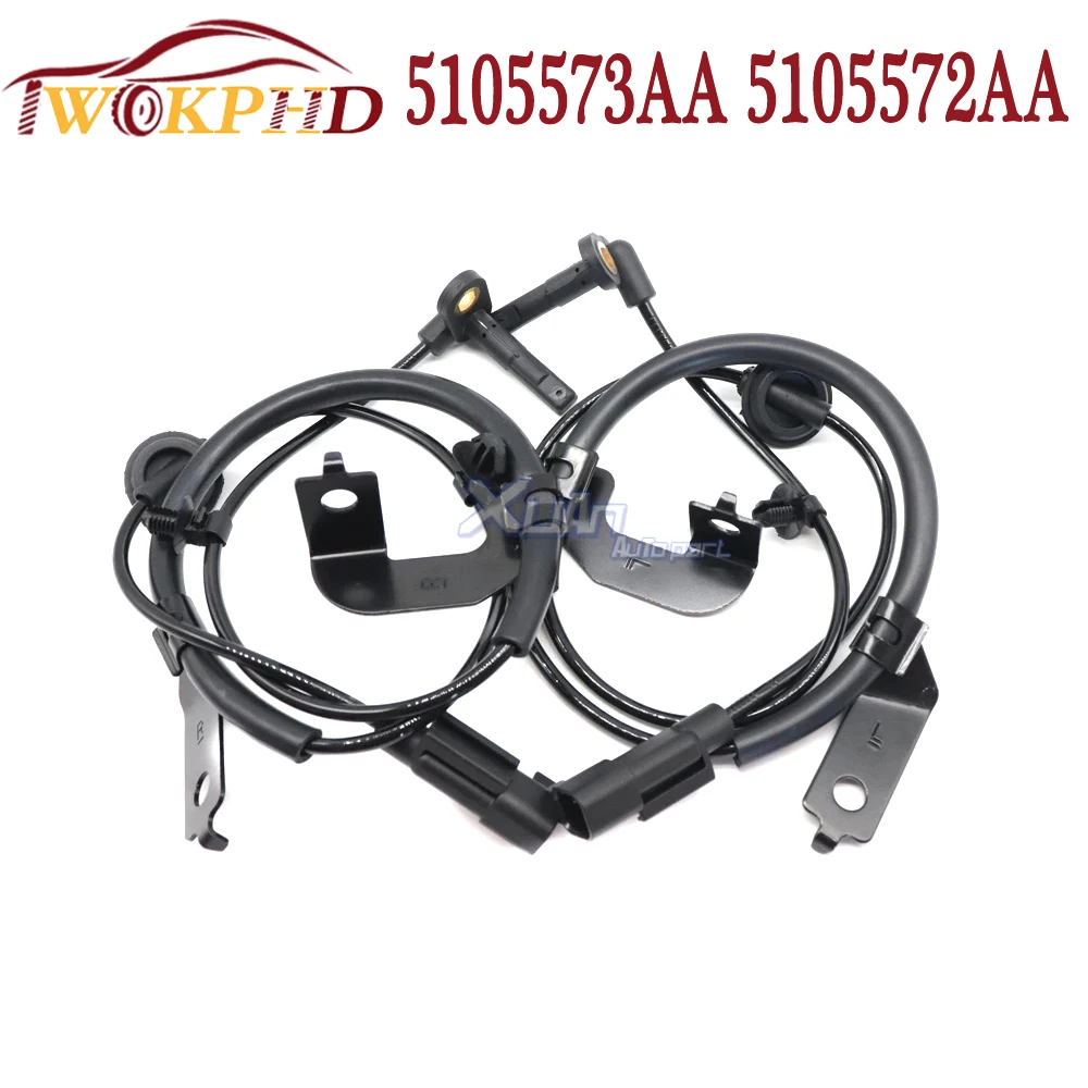 

NEW Upstream Front Left & Right 5105573AA 5105572AA ABS Wheel Speed Sensor for Jeep Compass Patriot Dodge Caliber