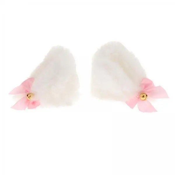 Removable Plush Animal Ears Helmet Decorations Creative Accessories for Biking Skiing Vintage Helmet