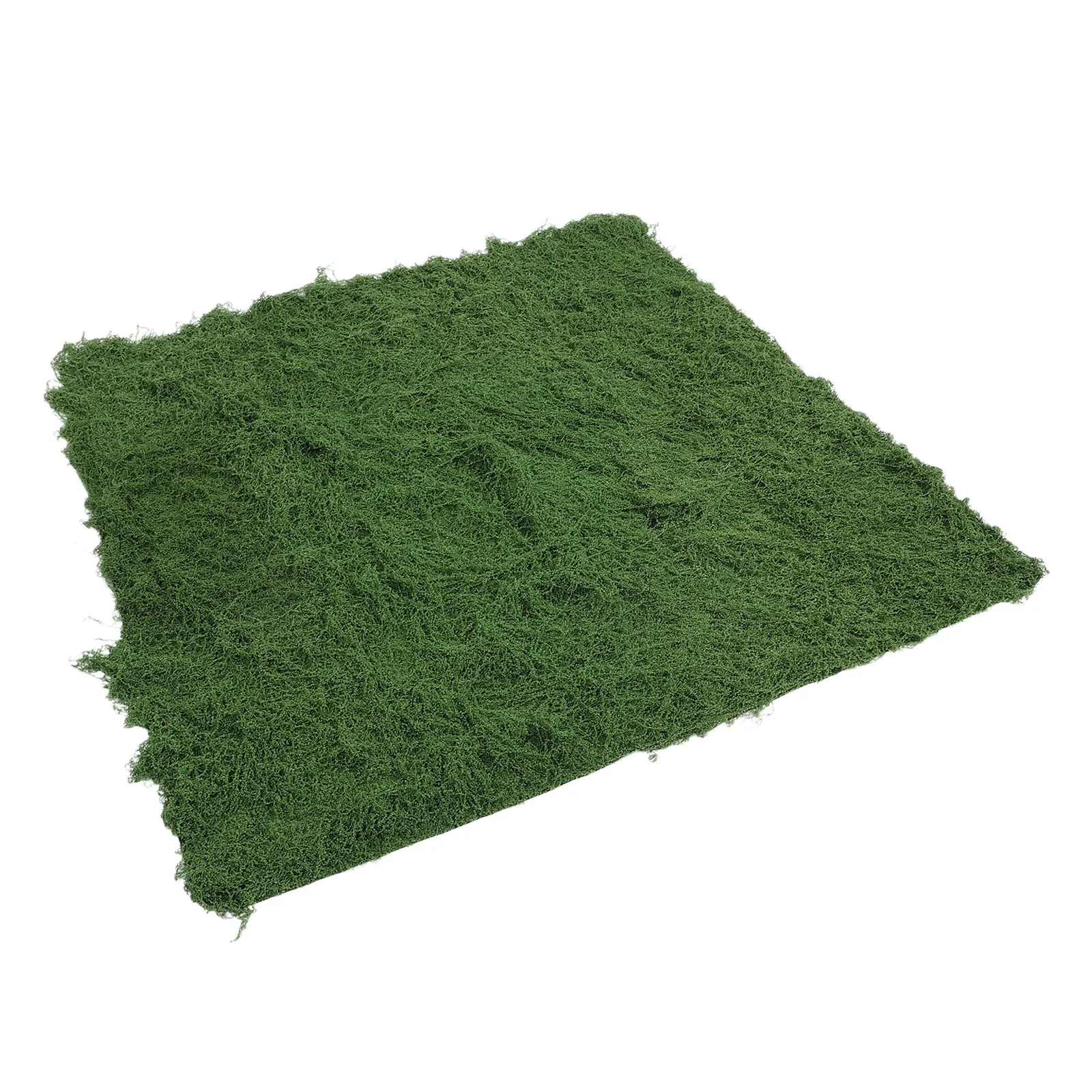 Artificial Moss Mat Green 39.4x39.4 Inches Faux Moss Rug Indoor Outdoor Decorative Lawn Blanket Landscape Carpet for Crafts