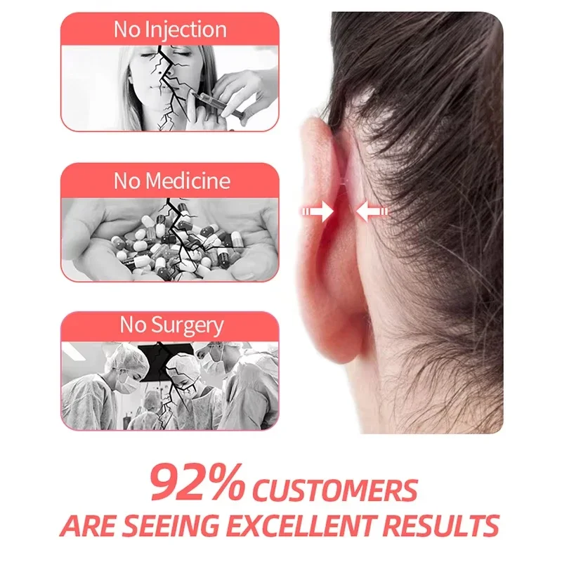 8 قطعة شريط مصحح الأذن مصحح الأذن المثبت ملصقات الأذن التجميلية مثل آذان قزم أداة مصحح الأذن المتمددة #3