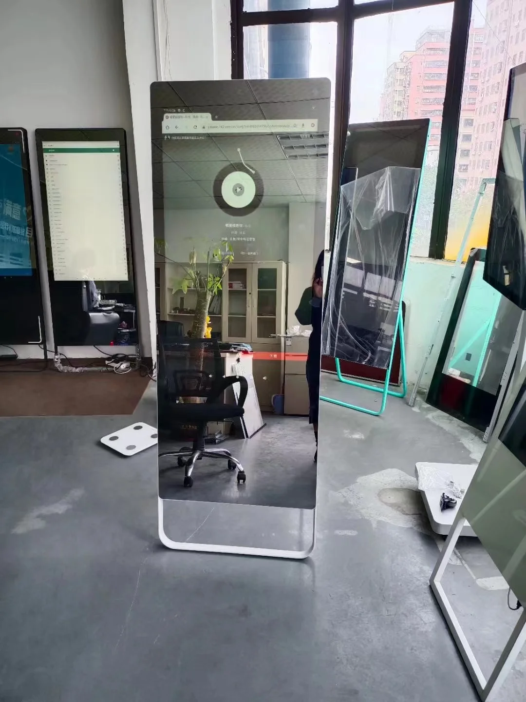 Direct 3D Camera Smart Workout Mirror Home Gym Digital Exercise Fitness Room Mirrors
