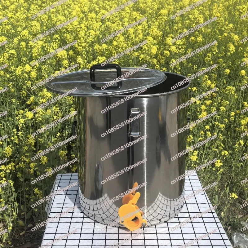 

50L stainless steel honey bucket 120L stainless steel honey storage bucket 201/304 can add filter