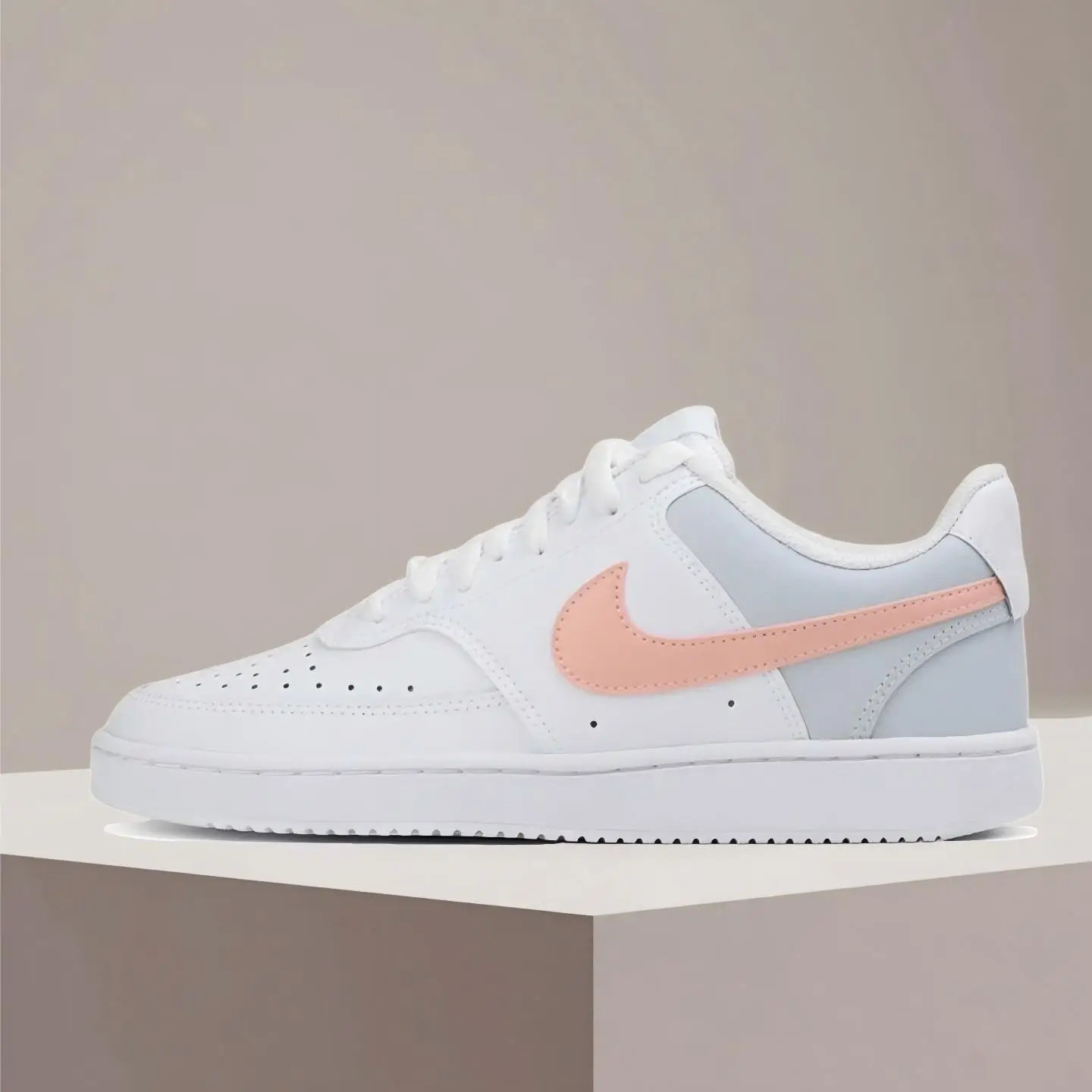 

Nike Court Vision Low Retro Skate Shoes Lightweight Comfort Slip-Resistant & Durable Unisex Street Sneakers CD5434-103