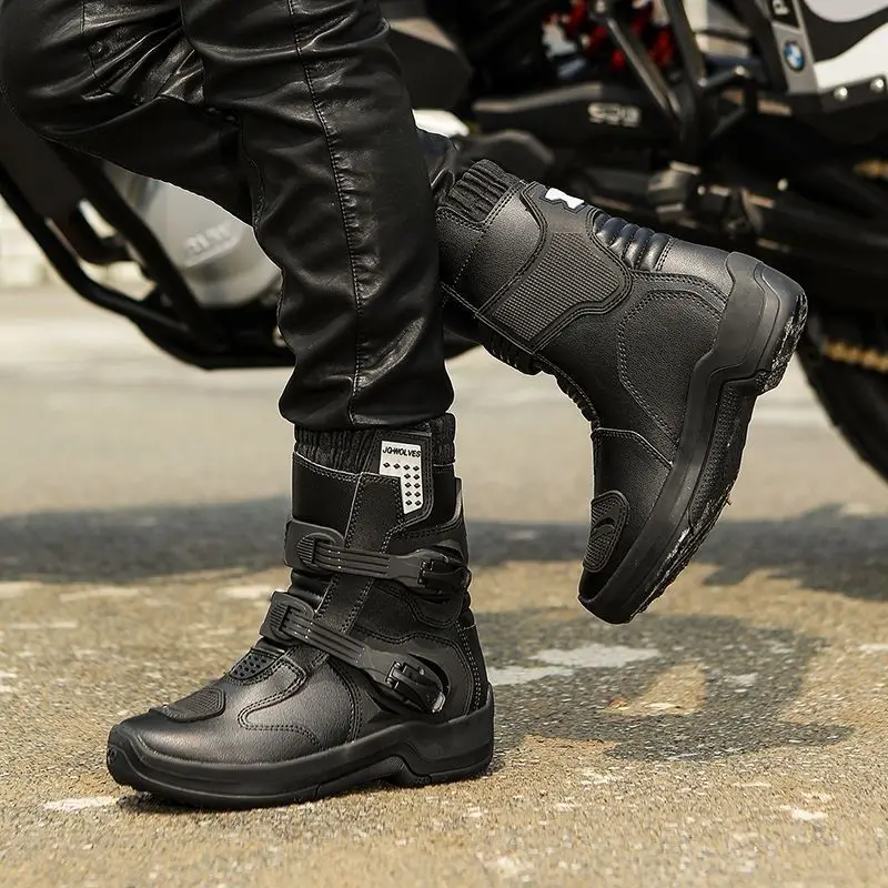 bottes-de-moto-pour-le-voyage-et-le-rallye-resistantes-a-l'usure-impermeables-montantes-toutes-saisons-style-motard-botas-moto