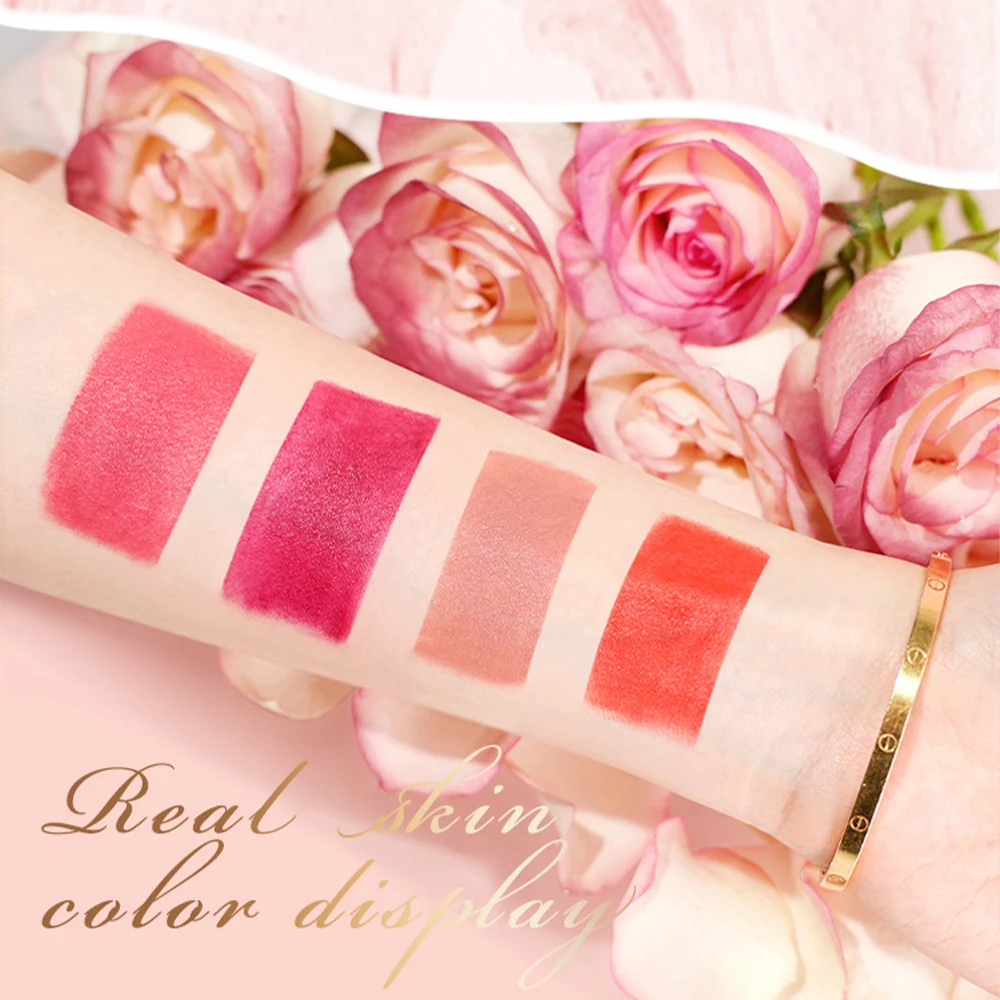 ใหม่ลิปสติกเนื้อแมทกำมะหยี่กันน้ำติดทนนานเซ็กซี่สีแดงนู้ดลิปสติกไม่เหนียวเหนอะหนะเม็ดสีสูงให้ความชุ่มชื้นสีลิปเมคอัพ