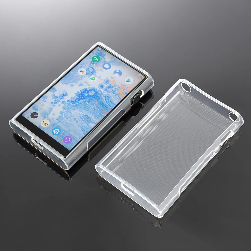 لينة TPU واضح واقية قذيفة حالة ل SHANLING M6 جدا الموسيقى لاعب الجلد غطاء كامل