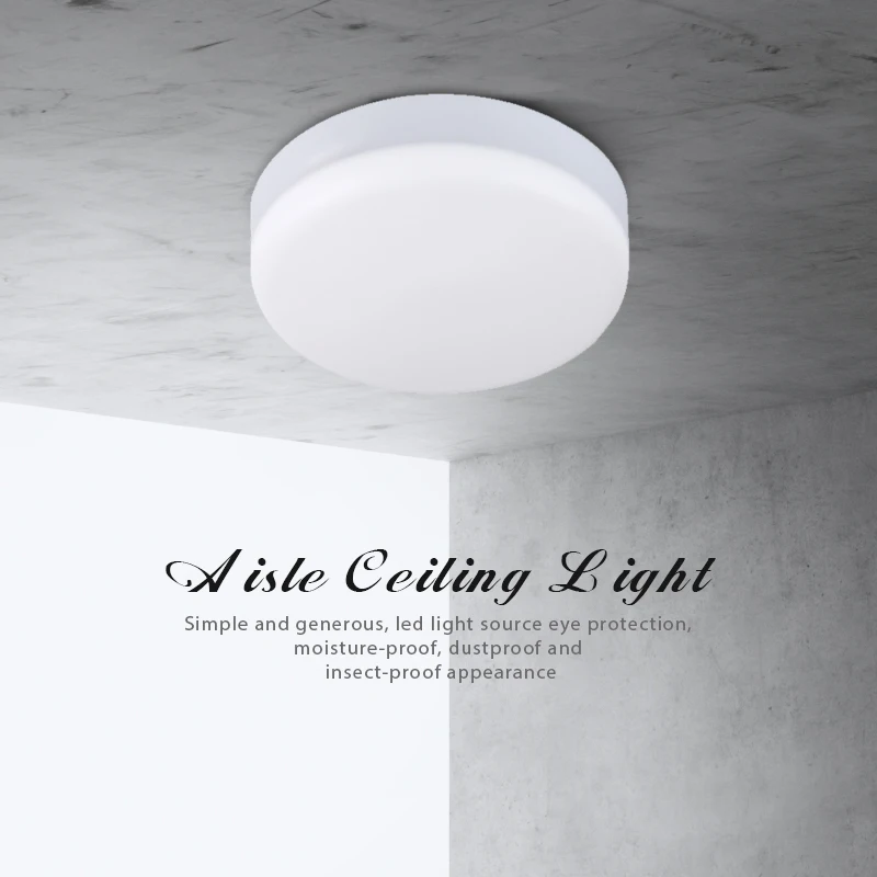 

24W LED Panel Lights Ultrathin Surface Downlight Square Round Panel Light White/Warm Indoor Bedroom LED Light