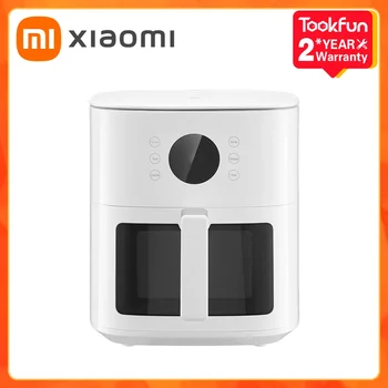 Image Xiaomi mijia  Air Fryer S1 Home Multi functional Electric Fryer Micro Steam Tender Roast Metal Inner Chamber Transparent Visual